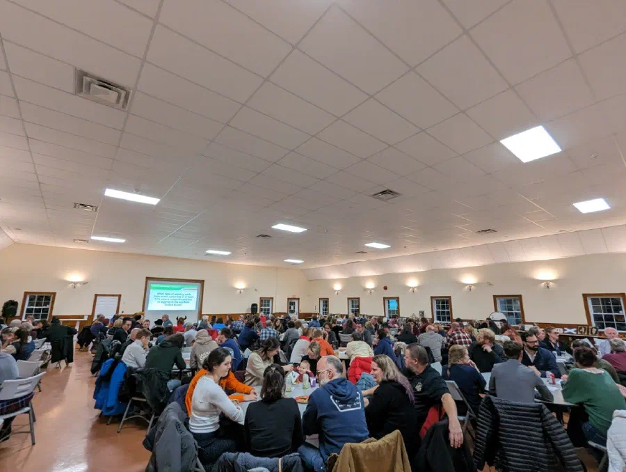 Attendees at the Glengarry Pipe Band Trivia Night fundraiser